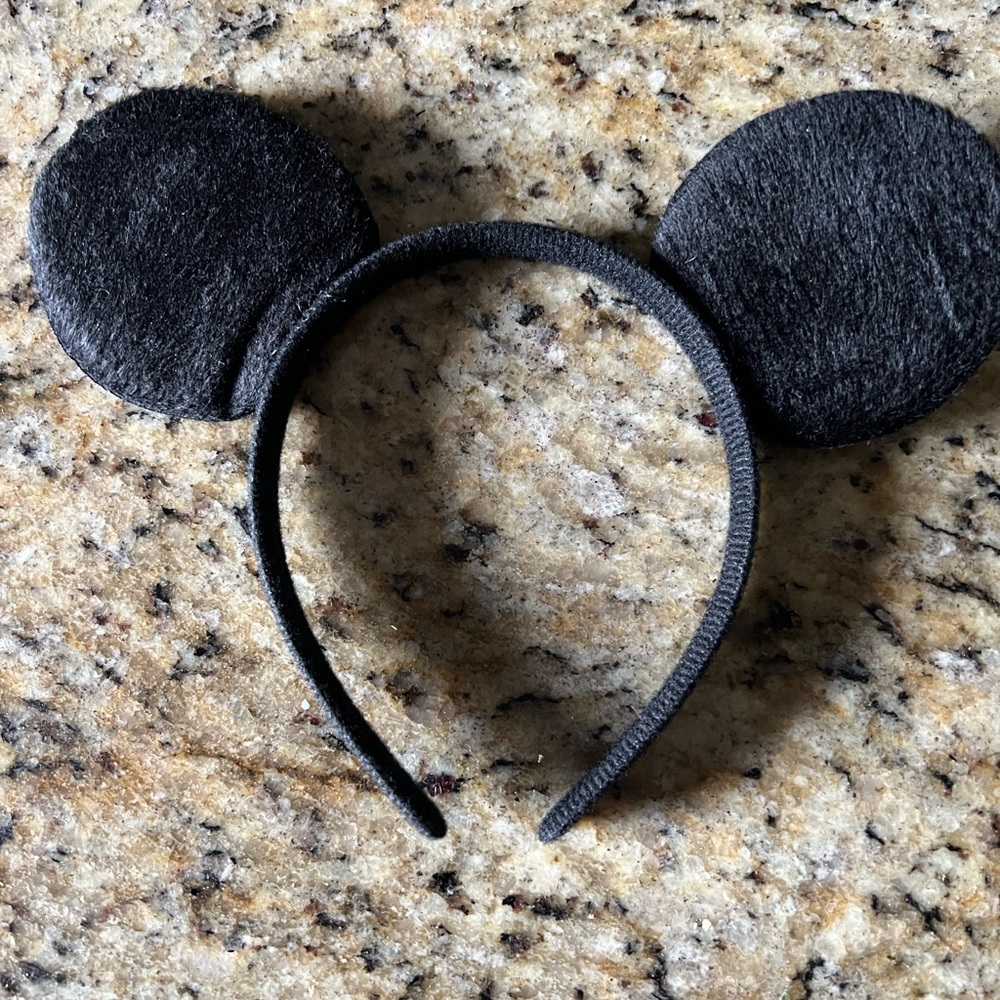 All Black Mickey Mouse Ears